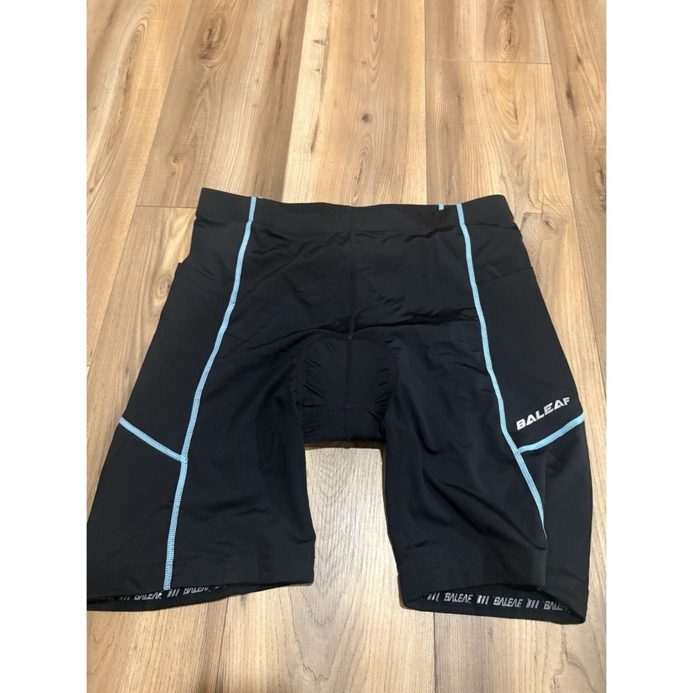 Baleaf Cycle Shorts Bicycle Black Padded Women's 2X Pockets